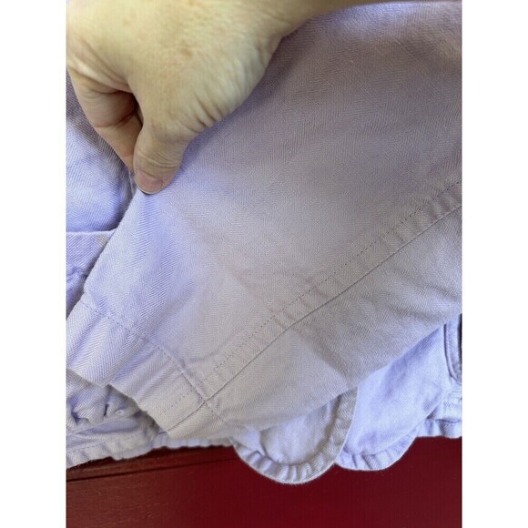 Talbots Irish Linen Blend Women’s Lilac Purple Jacket Blazer Size 12 Normcore - Picture 5 of 7